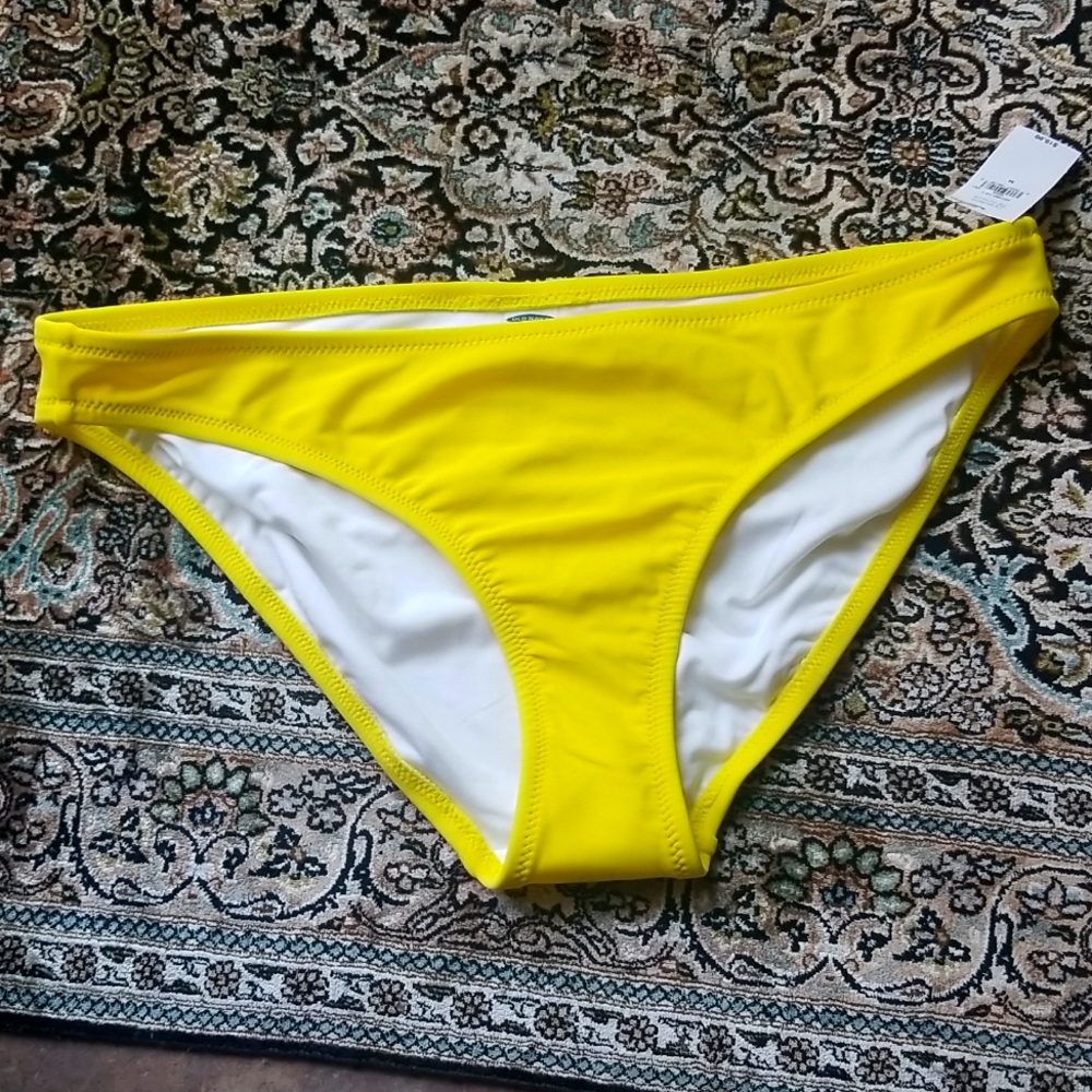 NWT Yellow Bikini Bottom
